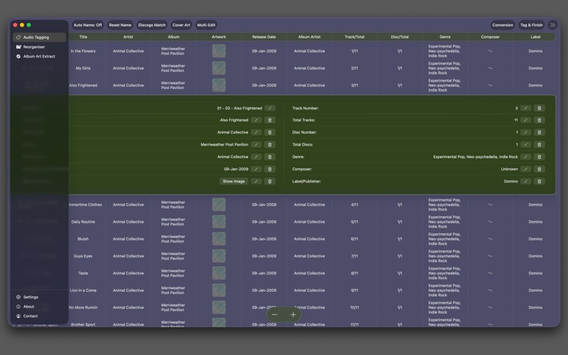 MusicMorphosis screenshot