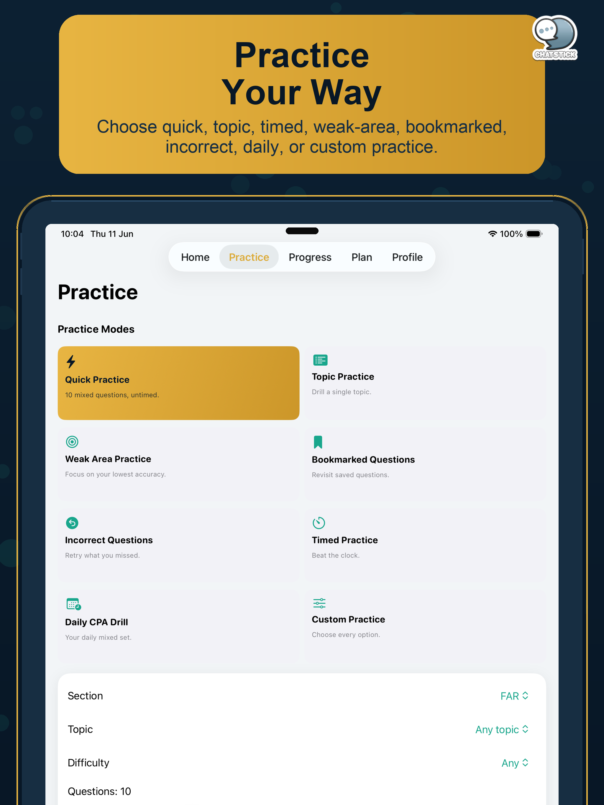 CPA Ledger Exam Prep by CS screenshot 12