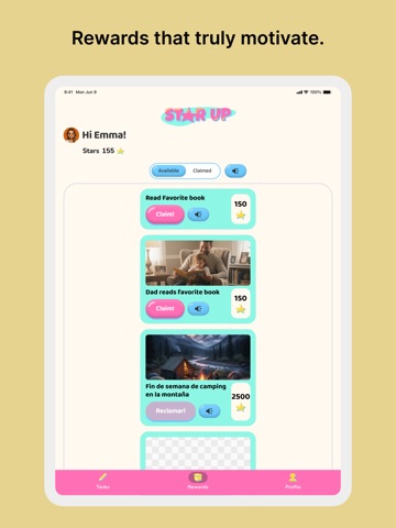 StarUp Rewards iPad screenshot