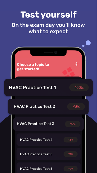 EPA 608 HVAC Exam Prep App Screenshot