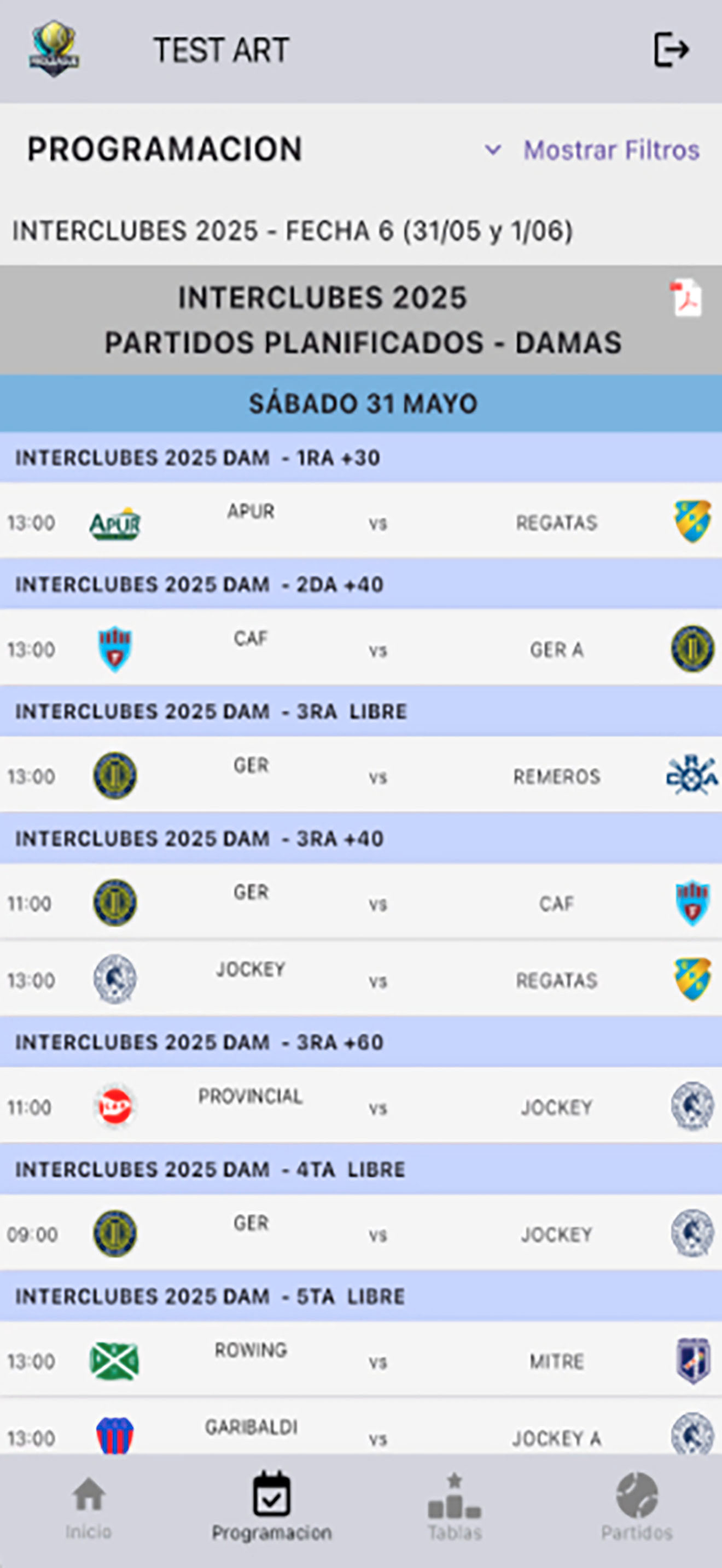 Proleague Interclubes