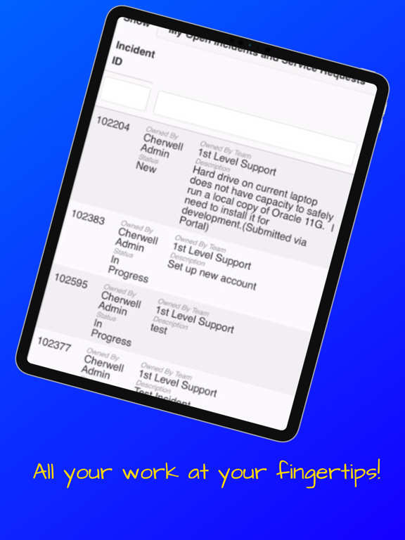 Screenshot #6 pour StrataCom Mobile for ITSM