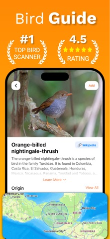 Bird Identifier - FeatherScan Screenshot 2 of 7