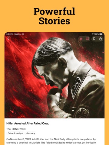 Learn History - HistoryDays iPad screenshot
