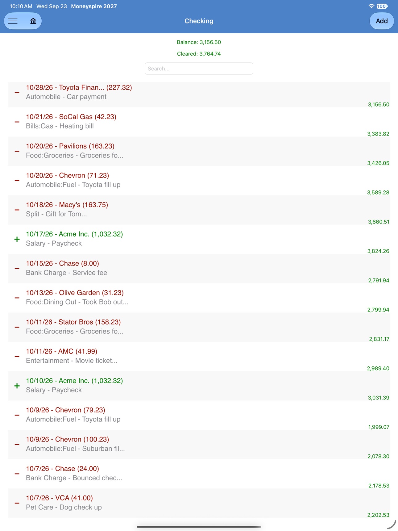 Screenshot 6 of Moneyspire 2027