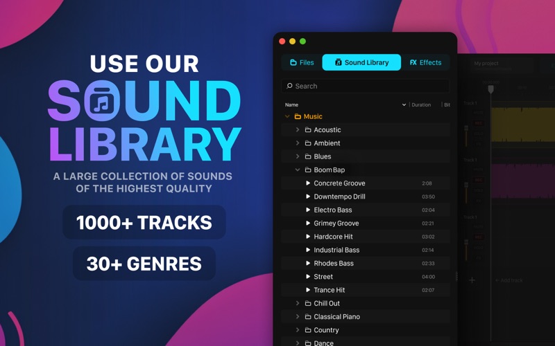 Screenshot #3 pour Audio One: Editeur de musique