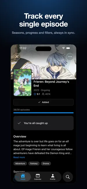 Sparky - Anime Tracker screenshot 2