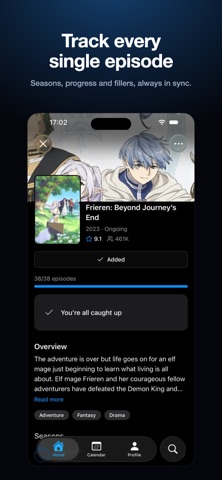 Sparky - Anime Tracker Screenshot 2 of 5