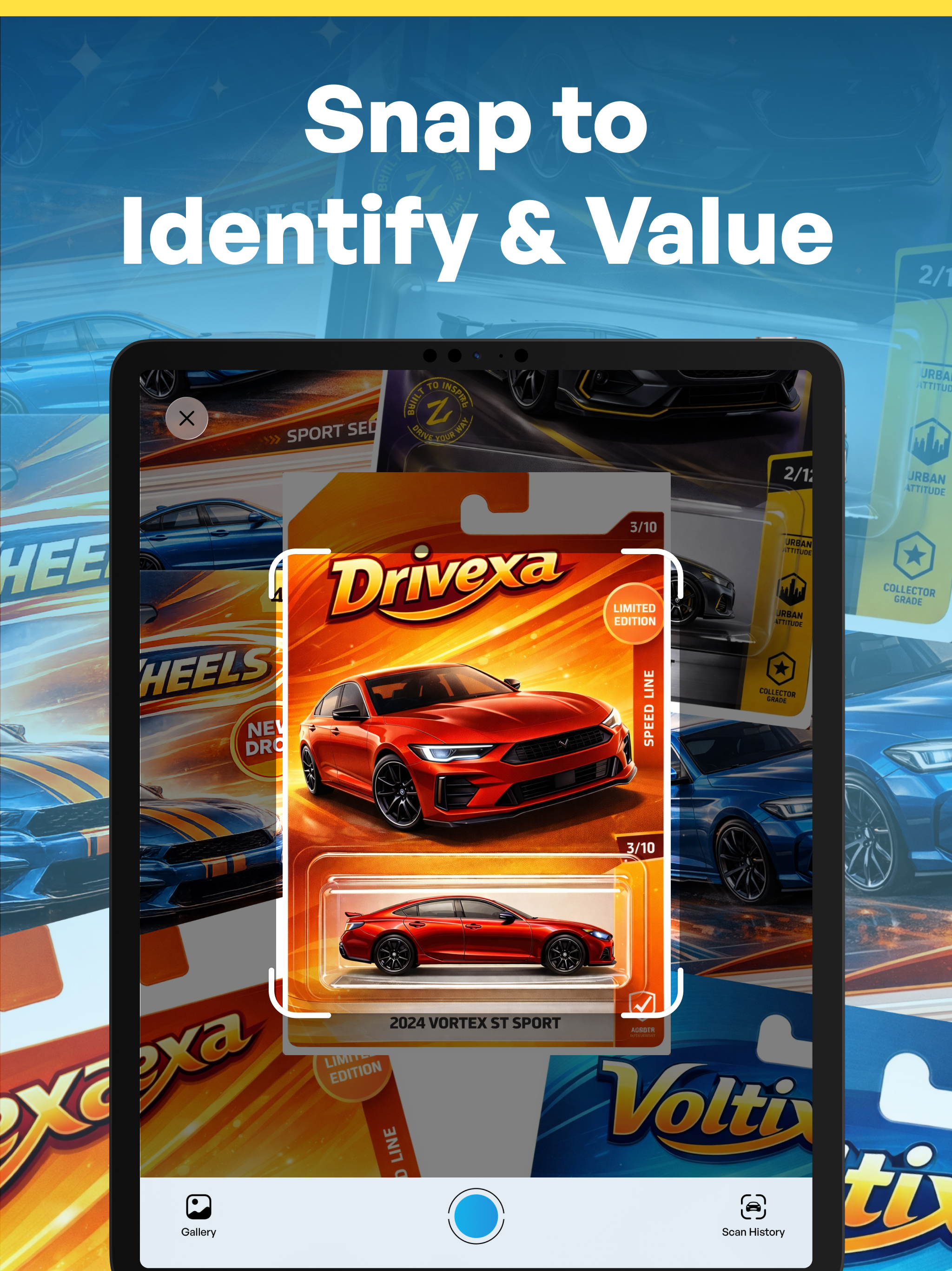 Toy Car Value Identifier: CarZ