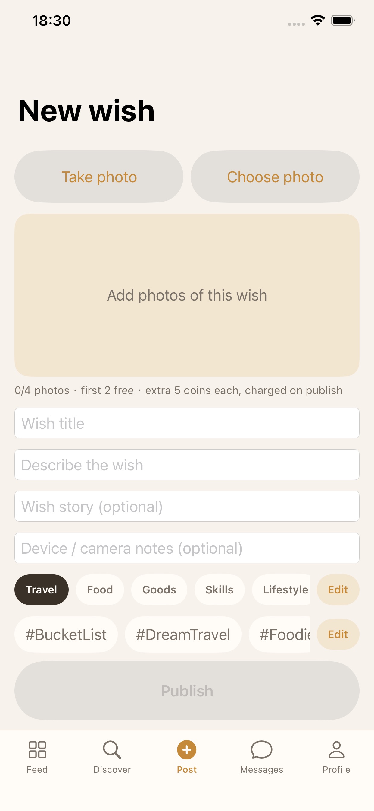 Screenshot 4 of Wishory