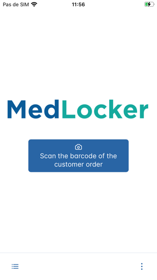 MedLocker app screenshot