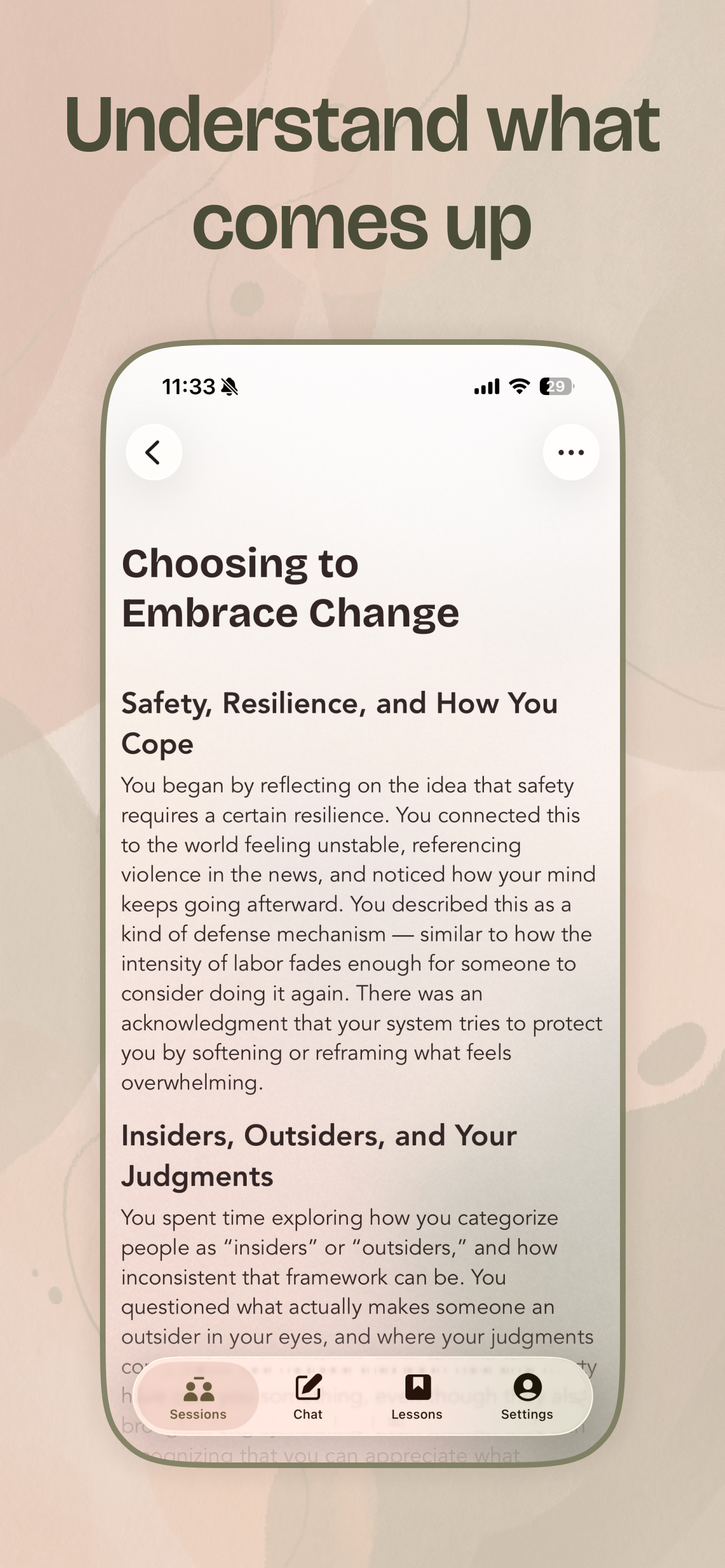 reflective therapy screenshot 3