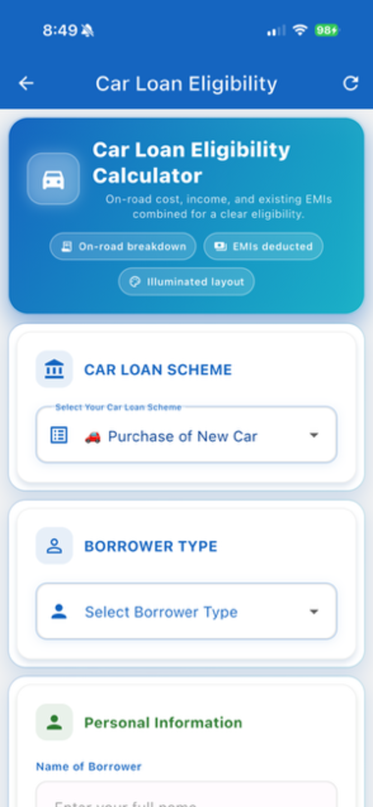 Loan Utility Portal screenshot 4