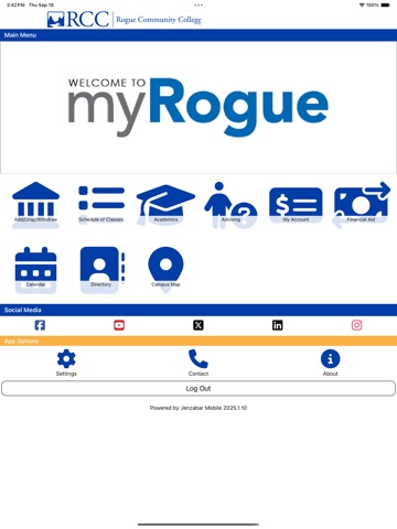 MyRogue iPad screenshot