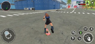 Skateboard Hero: Mega City iPhone screenshot