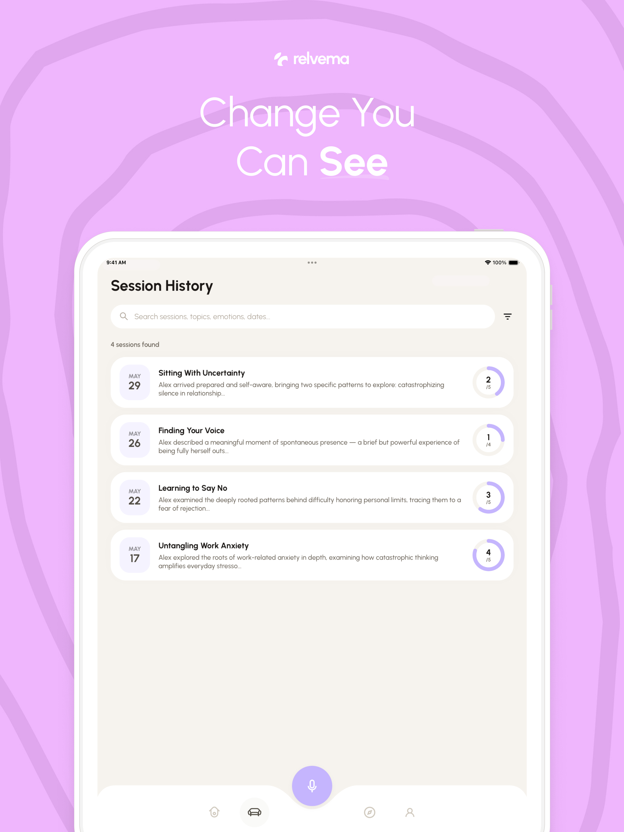 Relvema: Therapy & Reflection screenshot 10