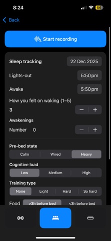 Life system screenshot