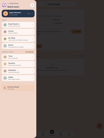 The Teacher Brain iPad screenshot 4