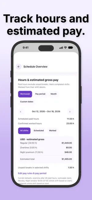 CareShiftER screenshot 3