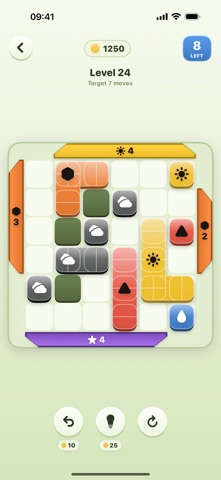 Cromora: Color Mix Puzzle iPhone screenshot
