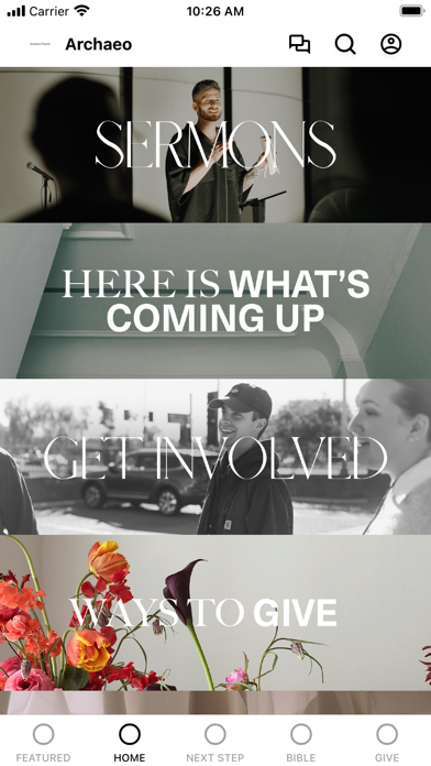 Screenshot 2 of Archaeo Church App