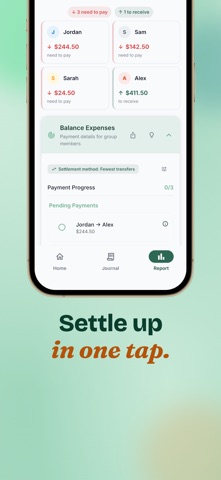 Fika: Split Bills & Expenses screenshot