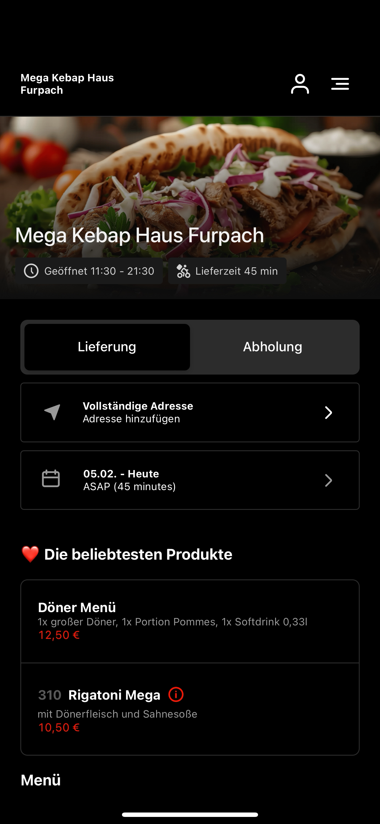 Mega Kebap Haus Furpach
