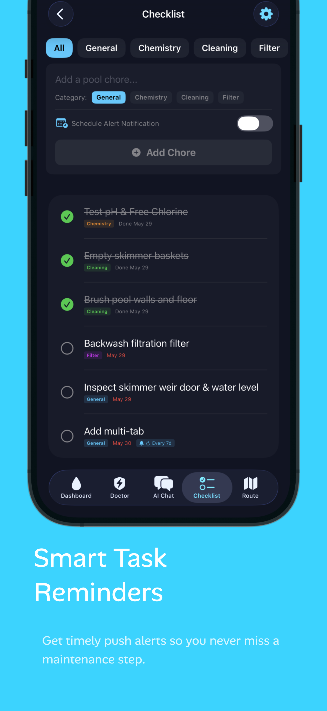 Smart Water Care - PoolLogr screenshot 4