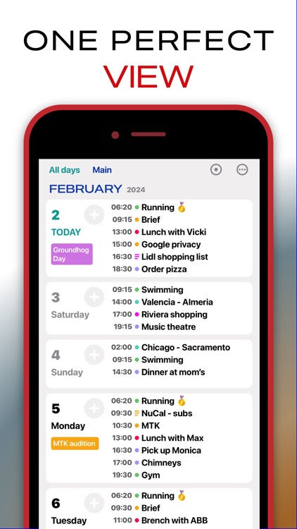 NuCal Calendar Planner