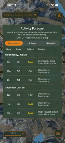 MapTrax Hunt And Fish Screenshot 7 of 10