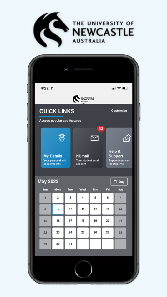 #1. myUni University of Newcastle (iOS) 由: The University of Newcastle, Australia