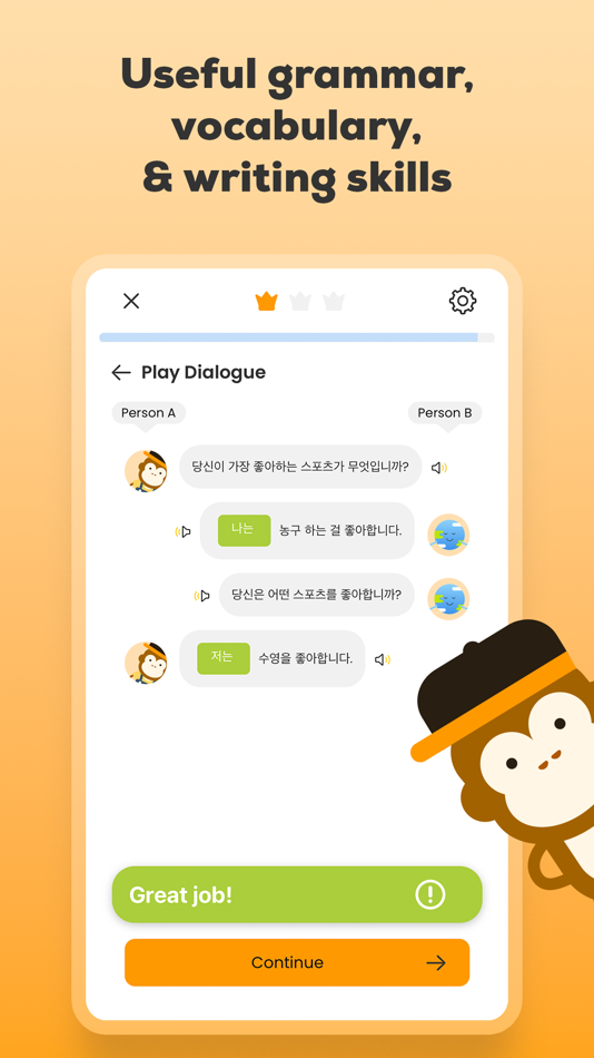 #5. Ling - Learn Languages Easily (iOS) بواسطة: SIMYA LABS COMPANY LIMITED
