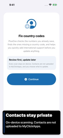 PlusOne - Country Code Fix Screenshot 5 of 5