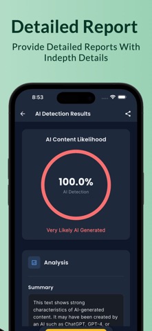 AiGuard: AI Detector & Rewrite iPhone screenshot