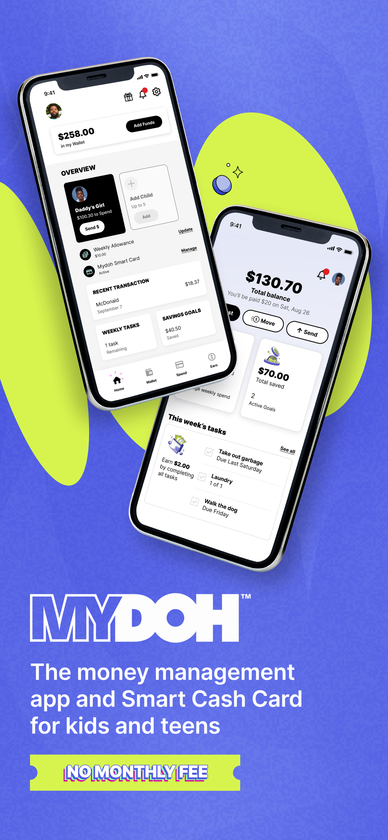 Mydoh - Youth Money App & Card