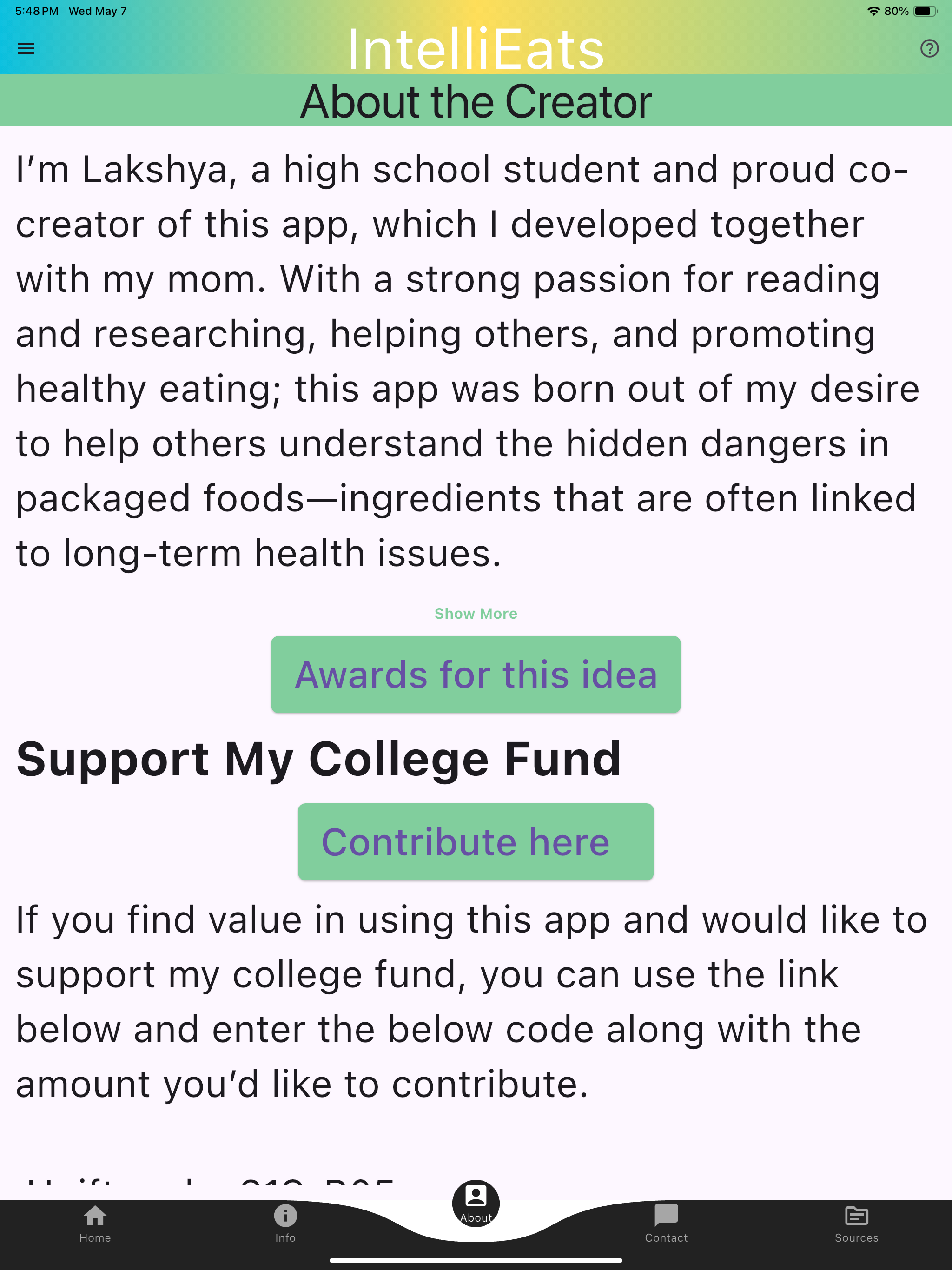 IntelliEats screenshot 9