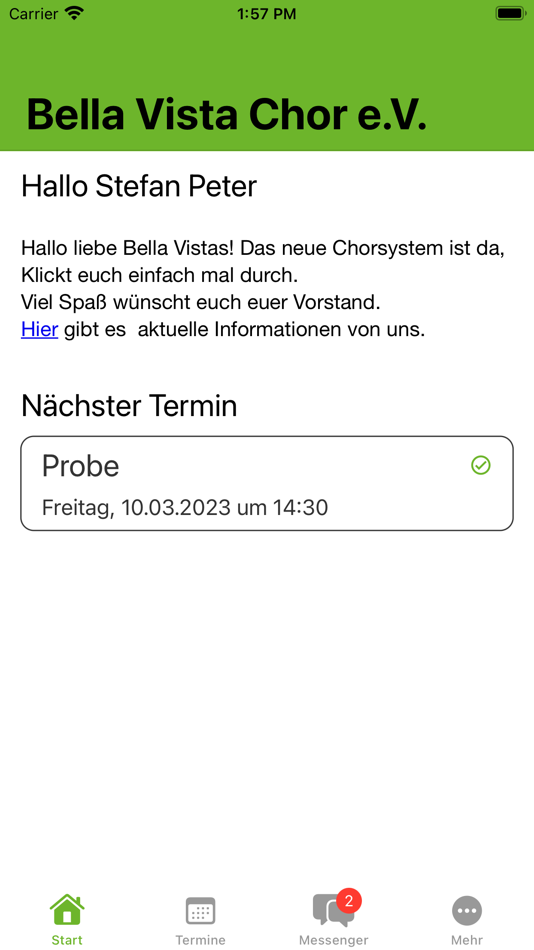 #1. Chorsystem Singste App (iOS) 由: dawesys GmbH