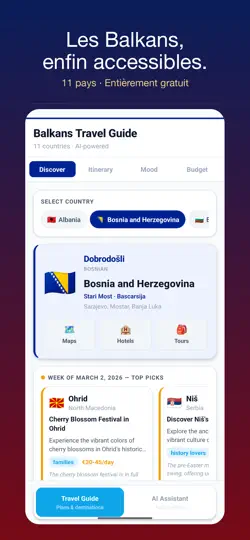 Capture d'écran de Balkan AI sur iPhone 1