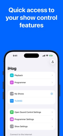 iHog - OSC Remote for Hog 4 Screenshot 1 of 4