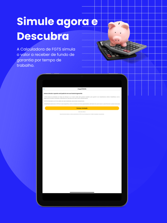 Meu FGTS | Consulta Saque 2026 iPad screenshot 2 - Finance app