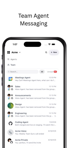 Sila - Team Agent Messaging Screenshot 1 of 7