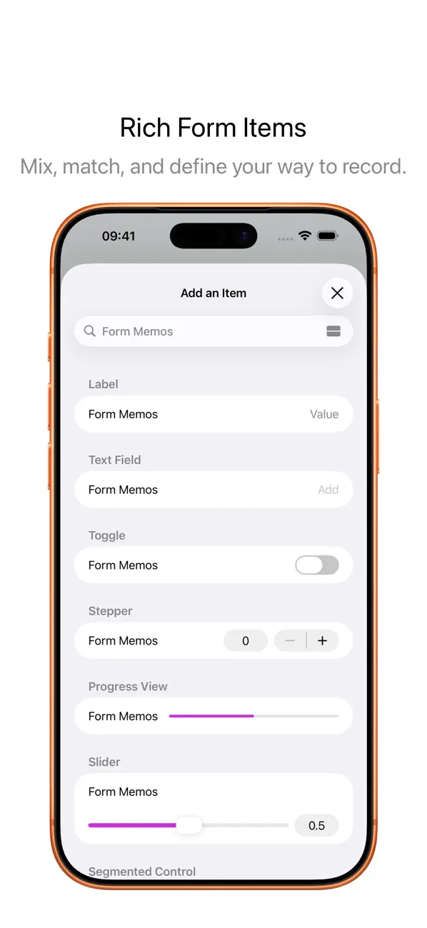 #3. Form Memos (iOS) Bởi: 育良 邱