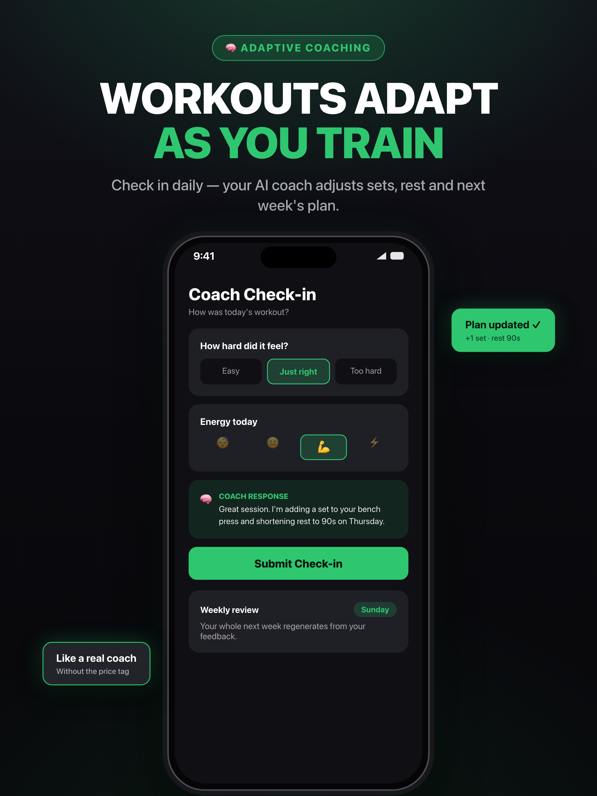 Trainify AI: Gym Workout Plan screenshot 15