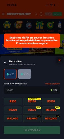 Esportiva Bet: Apostas e Jogos iPhone screenshot 4