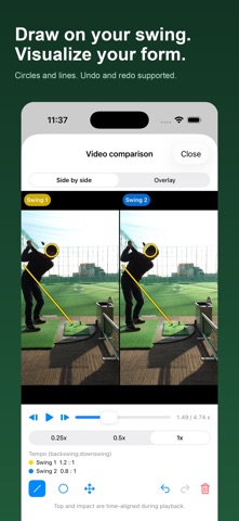GolfClip: Swing Video Cutter screenshot 4