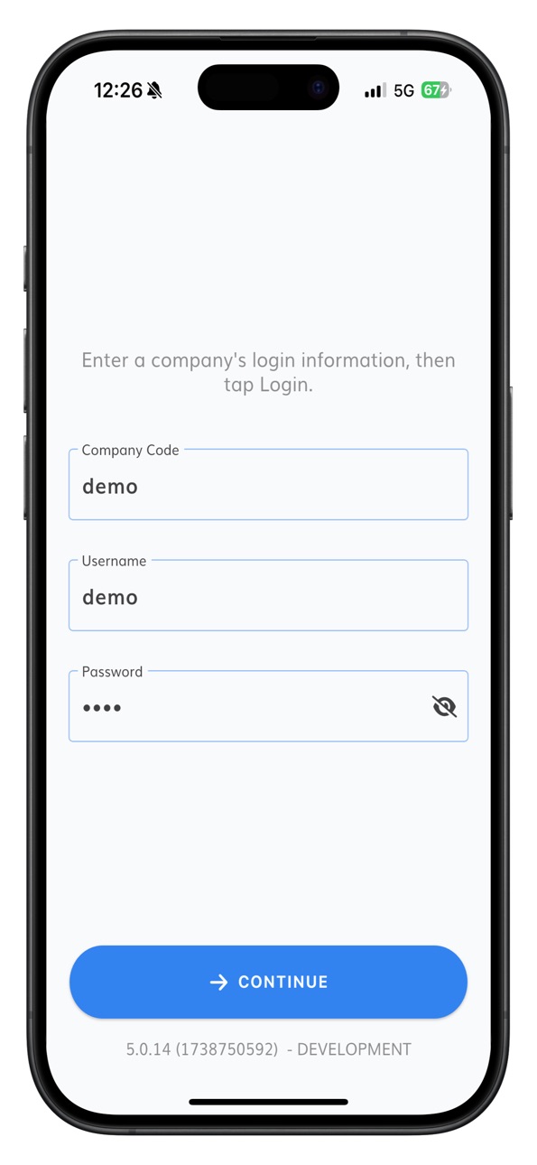 iPhone screenshot