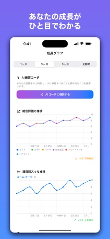 Beauty Skill Log 〜美容師の成長記録〜 screenshot