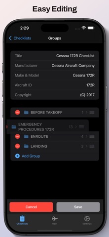 ACE Checklist Editor Screenshot 3 of 5