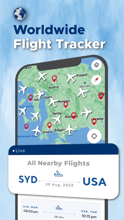 Live Flight Tracker ® GPS Maps