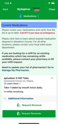 MyAspirus Screenshot 4 of 5